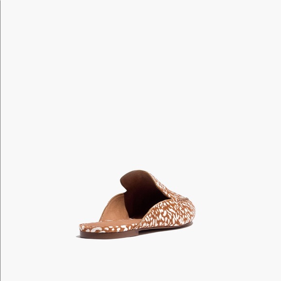 Frances Skimmer Mule in Mini Leopard Calf Hair - Picture 3 of 4